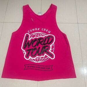 Zumba Fitness Bold Pink World Tour Tank Top